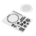 thumbnail image 4 of TPR Transparent Seal Birthday DIY Scrapbook Card Making Photo Album Flower Decoration, 4 of 14