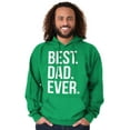 thumbnail image 4 of Best Dad Ever Fathers Day Gift Hoodie Hooded Sweatshirt Men Brisco Brands S, 4 of 6