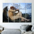 thumbnail image 6 of Classic Poster, Reproduction Printed Canvas, Famous Printed, Fallen Angel Printed Canvas, Alexandre Cabanel Wall Decor, Fallen Man Poster, Canvas Wall Decor - Gallery Wrapped, 6 of 9