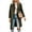 Army green, variant on Womens Fall WinterNotched Lapel Collar Double Breasted Pea Coat Wool Blend Over Coats Long Jackets