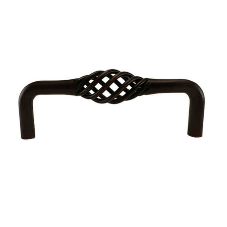 - Bird Cage Birdcage Kitchen Cabinet Pull Oil Rubbed Bronze 96MM 3 3/4