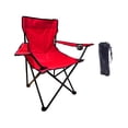 thumbnail image 2 of koolsoo Chaise Pliante de Camping avec Sac de Transport Chaise de Plage pour Voyage Rouge, 2 of 9