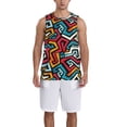 thumbnail image 7 of Wukai Geometry Men’s Basketball JerseyX-Large, 7 of 7