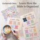 thumbnail image 5 of 66 Book Verse Stickers Floral Design Tear Off Etiquetas para el estudio y Journaling, 5 of 6