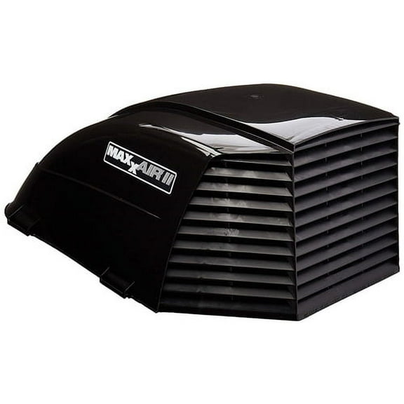 MaxxAir II 00-933082 RV Roof Vent Cover - Black