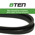 thumbnail image 3 of 8TEN Deck Belt for Toro LX423 LX427 112-0340 42-inch 810-CBL2594T, 3 of 4