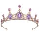 thumbnail image 1 of BRIGHTFUFU Boda Tiara Mujeres Diúdón Corona Boda de boda Corona Corona para cumpleaños, 1 of 7