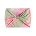 thumbnail image 3 of Bandanas for Women Women's Tie Dye Rainbow Wide Yoga Sports Sweatband Head Scarf for Women Pink One Size, 3 of 3