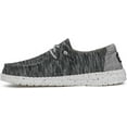 thumbnail image 2 of Hey Dude Wendy Sox 40078-029 Casual Shoes Women's Dark Grey Slip on NR7671 (Gray,9), 2 of 5