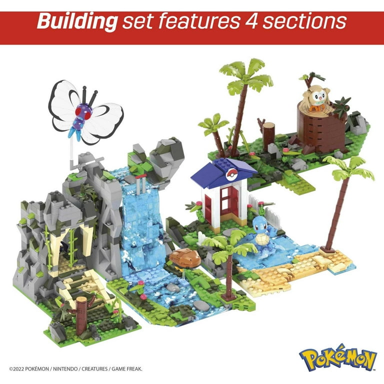 MEGA Pokémon Quaxly and Paras's Sea Splash Building Toy