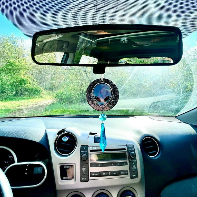 Trendy Car Accessories - Hanging Rearview Mirror, Car Mounted Aromatherapy