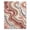 Pink, Pattern 1, variant on ODIKA 4'x6' Machine Washable Non-Slip Area Rug, Abstract Dusty Rose High Traffic Rug, Pink, 992550