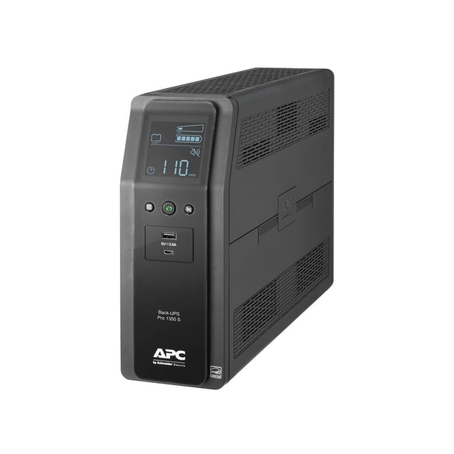 UPS APC BR1350MS 1350 VA de onda sinusoidal con AVR, 10 salidas y 2 USB