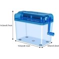 thumbnail image 4 of hefeisuimishangmaoyouxiangongsi Hand-Cranked Document Shredder, Assorted Colors, 4 of 5