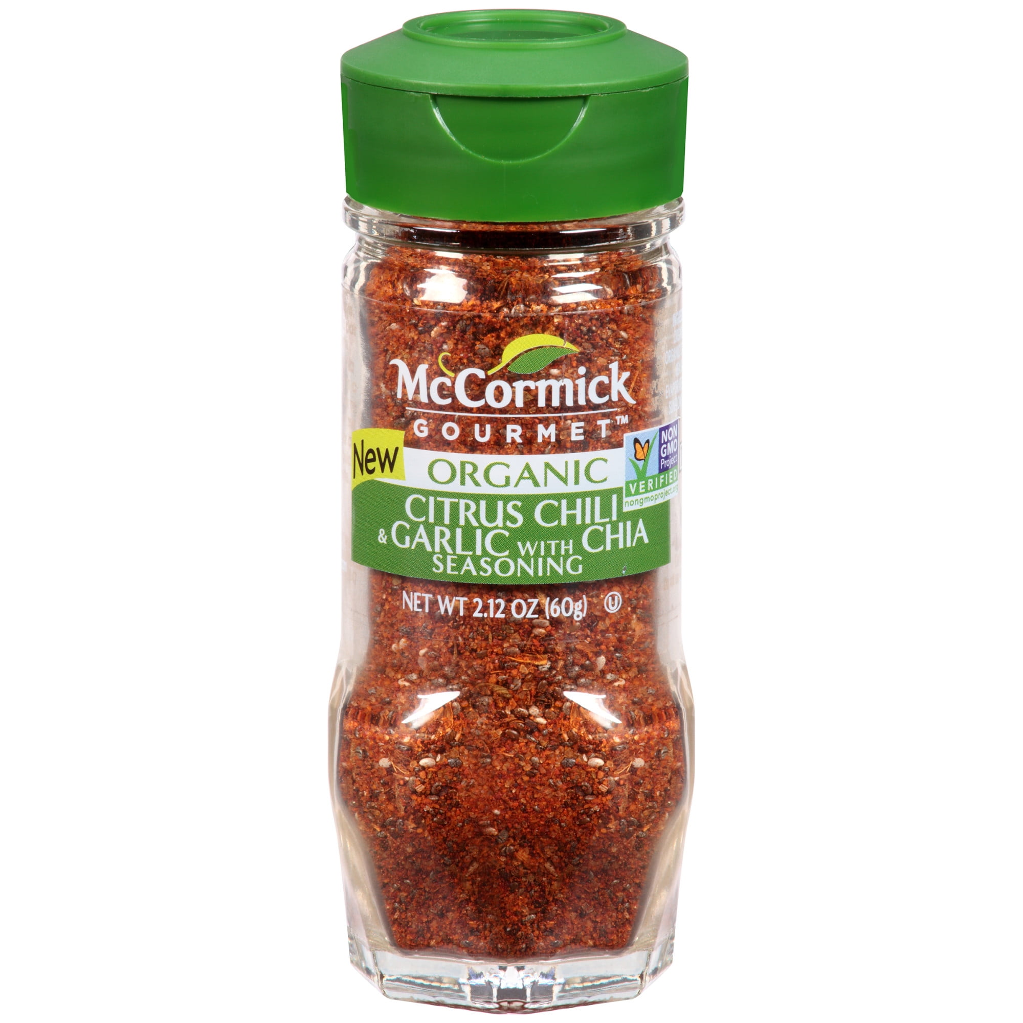 McCormick Gourmet Organic Citrus Chile Garlic With Chia Seasoning 2 