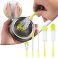 thumbnail image 2 of Juego De Cepillos Para Limpiar Botellas. Limpiador De Botellas Con Mango Largo Para Lavar Botellas Estrechas De Vino Y Cerveza, Comederos Para Colibríes, Botellas De Agua Deportivas Y Picos De Hervi, 2 of 8