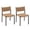 2 Chairs, variant on JOIVI 2-Piece Stackable Outdoor Patio Chairs Set, Hand-Woven PE Rattan Wicker Dining Chairs, No Assembly, Space-Saving for Patio & Balcony