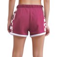 thumbnail image 2 of TiaoBug Kids Girls Cotton Shorts Contrast Color Plaid Cycling Yoga Running Shorts Summer Hot Pants Hot Pink 110, 2 of 7