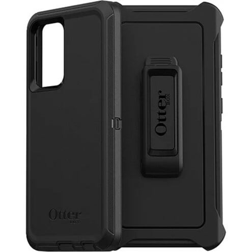 OtterBox Defender Rugged Carrying Case (Holster) Samsung Galaxy A52 5G Smartphone, Black