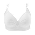 thumbnail image 7 of CLOISE No Underwire Bras for Women Plus Size Push up Full Coverage Comfortable Bras with Sagging Breasts White XS-5XL, 7 of 7