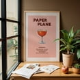 thumbnail image 4 of Paper Plane - Chicago Illinois Illustration Cocktail Typography Kitchen Decor Bar Modern Art Quote Retro Unframed Wall Art Print 8 x 12 inches, 4 of 60