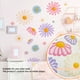thumbnail image 4 of Colorful Floral Background Decoration Wall Stickers Warm Bedroom Self-adhesive Wall Stickers, 4 of 5