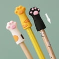 thumbnail image 6 of 6Pieces Cartoon Cats Claw Pen Caps, Silicone Pencil Protectors for Students and Professional, 6 of 9