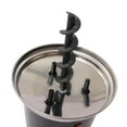 thumbnail image 5 of 3 Tier Electric Chocolate Fountain,Commercial Stainless Steel Luxury Cheese Cascading Fondue Chocolate Fountain Machine - Melts Cheese,Chocolate,Queso,Candy - Small, 5 of 10