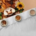 thumbnail image 4 of Homewish Highland Bull Black Out Curtains for Female Men,Chic Floral Sunflowers Curtains Pack of 2 (42x63 Each),Farmhouse Animal Bedroom Curtains,Luxury Bedroom Decor, 4 of 6