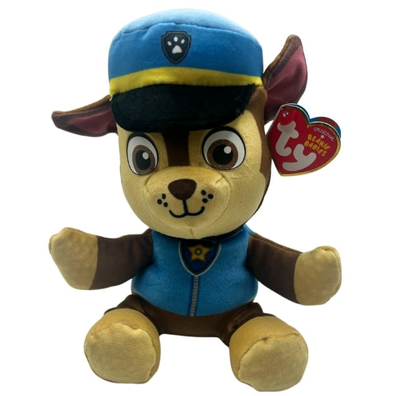 Ty Beanie Baby - Chase the Dog  – Paw Patrol  - Stuffed Animal
