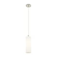 thumbnail image 5 of Innovations Lighting  Crown Point - 1 Light 12" Cord Hung Pendant Brushed Brass/Matte White, 5 of 5