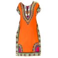 thumbnail image 1 of Vestido Túnica Perfecl Mujer Boho Elegante Naranja Talla Única, 1 of 8