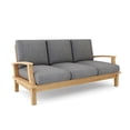 thumbnail image 5 of Anderson Teak Brianna Contemporary Teak Deep Seating Sofa w/ Cushion in Natural, 5 of 10