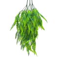 thumbnail image 5 of Planta de simulación de Yjmei para colgar en la pared, 3 piezas, helecho de cola de fénix, decoración de plantas imitadas (verde), 5 of 5