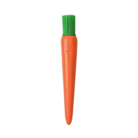 

TINYSOME Carrot Shape Silicone Baking Brush Cake Cream Brush Kitchen Cooking Brush Heat Resistant Grill Oil Brushes for Meat Cake