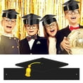 thumbnail image 2 of CSChome Paper Hats 5 Pcs Doctor Hats Unisex 3D Disposable Adjustable Size Graduation Party Photo Prop Graduation Ceremony Bachelor Headband, 2 of 5