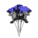 thumbnail image 1 of 10 unids Halloween Ojos Rose Flor Halloween Decoración de diseño interior Rose, 1 of 5