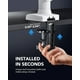 thumbnail image 3 of Soporte para Monitor HUANUO Negro con Brazo de Resorte de Gas Ajustable 13 a 32 Pulgadas para Comput, 3 of 6