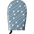thumbnail image 1 of Nvzi Mini tabla de planchar de mano con aislamiento resistente al calor, almohadilla de planchado para guantes de planchado portátiles, protector de 5 x 8 pulgadas (cabezal redondo azul), 1 of 5
