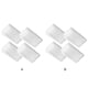 thumbnail image 4 of Kenally Cuña de de PVC de 4 piezas, reemplazo desmontable de estilo japonés, almohadilla transparente para silla de Hotel y oficina para el Herramientas y ferretería, 4 of 6