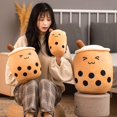thumbnail image 2 of Kiddopark 9.4 inch Boba Plush Stuffed Bubble Tea Plushie Cartoon Milk Tea Cup Squishy Pillow, 2 of 4