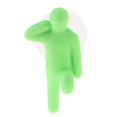 thumbnail image 2 of 2Pieces Colorful Towel Hanger Suction Cup Hooks for bathroom and kitchen BLESIY Toallero de baño, 2 of 8