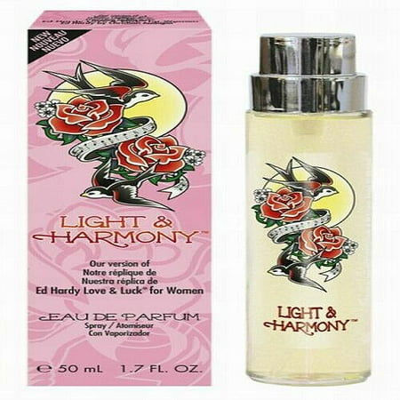 ParfumsBelcam Light & Harmony Our Version of Ed Hardy Love & Luck  Eau de Parfum Spray  1.7 fl oz