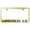 Gold, variant on Lincoln LS Laser Etched Logo Stainless Steel License Plate Frame (Chrome)