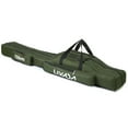 thumbnail image 1 of Lixada 3 Layers Fishing Pole Bag Portable Folding Rod Carry Case Fishing Reel Tackle Storage Bag Case, 1 of 7