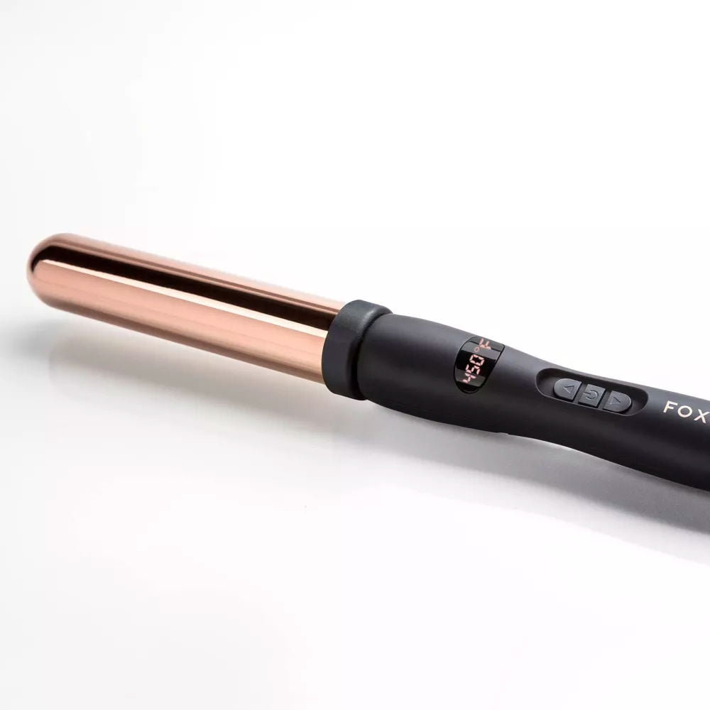 FoxyBae Rose Gold Single Barrel Curling Iron 32mm Walmart