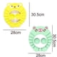thumbnail image 2 of Gorro de ducha para niños, gorro de ducha para bebé, gorro de ducha suave y ajustable, con protección para los oídos Protege la cara y los ojos del agua y el champú Protege para el cuidado del bebé, 2 of 7