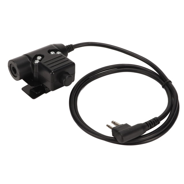 Adaptador de sistema U94 PTT, 2 pines, cabezal M, enchufe Dual, adaptador de auriculares Push to Talk resistente al agua para Motorola SV10 SV11 SV11D SV21