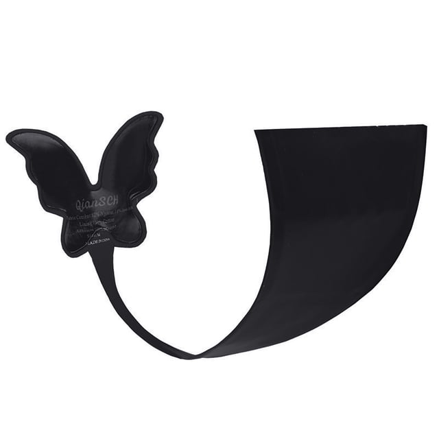 Women Sexy Ribbon Mesh Thong Pants Transparent Invisible Butterfly Shaped Panty