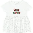 thumbnail image 3 of Inktastic Feliz Navidad Girls Baby Dress, 3 of 5
